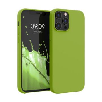 Husa pentru iPhone 12 Pro Max, Silicon, Verde, 52644.220