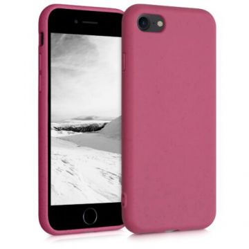 Husa pentru iPhone 8/iPhone 7/iPhone SE 2, Fibre vegetale, Roz, 49106.213