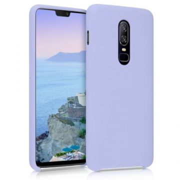 Husa pentru OnePlus 6, Silicon, Mov, 46122.139