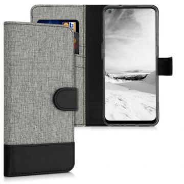 Husa pentru OnePlus Nord N100, Textil, Gri, 55808.22