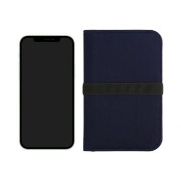 Husa Universala Kwmobile marime S - 4,5 inch, Neopren, Albastru, 58054.1.17