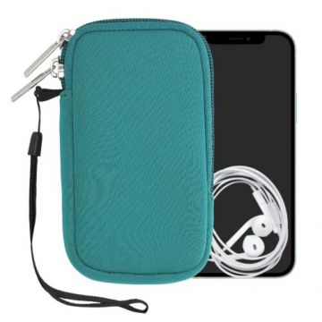 Husa Universala Kwmobile marime XS - 4 inch, Neopren, Verde, 46188.32.78