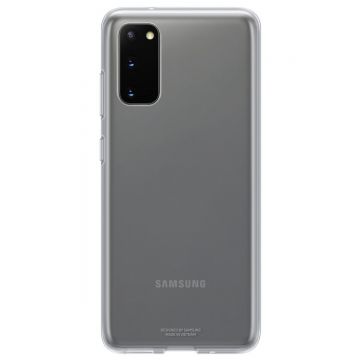 Capac protectie spate Samsung Clear Cover EF-QG980 pentru Galaxy S20 (G980) Transparent