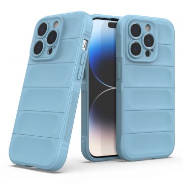 Carcasa Magic Shield compatibila cu iPhone 14 Pro Blue