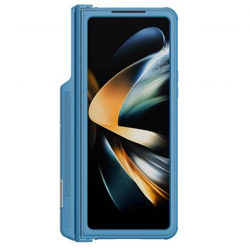 Carcasa Nillkin Cam Shield Pro compatibila cu Samsung Galaxy Z Fold 4 5G Blue