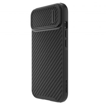 Carcasa Nillkin Synthetic Fiber S compatibila cu iPhone 14 Black