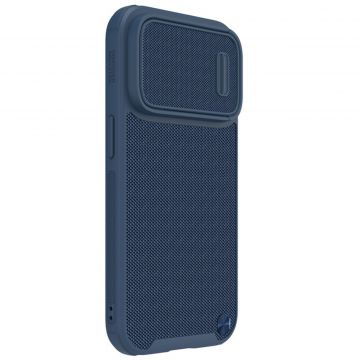 Carcasa Nillkin Textured S compatibila cu iPhone 14 Pro Blue