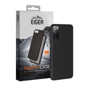 Carcasa Protectie Spate Eiger North EGCA00268 pentru Samsung Galaxy S20 FE (Negru)