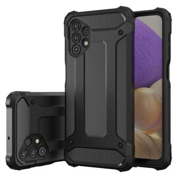 Carcasa Rugged Hybrid Armor compatibila cu Samsung Galaxy A73 5G Black