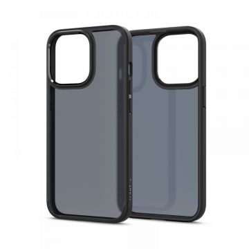 Carcasa Spigen Ultra Hybrid compatibila cu iPhone 13 Pro Max Matte Frost Black