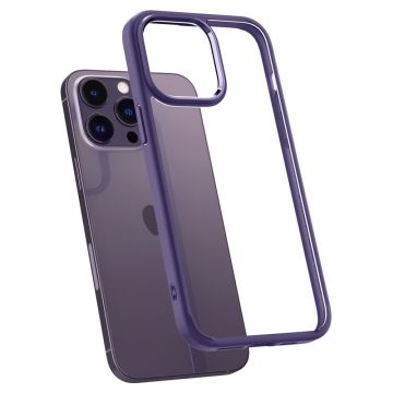 Carcasa Spigen Ultra Hybrid compatibila cu iPhone 14 Pro Max Deep Purple