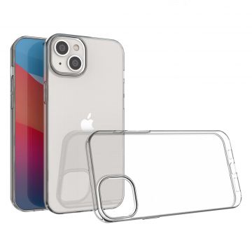 Carcasa Ultra Clear compatibila cu iPhone 14 Plus, TPU, 0.5mm, Transparent