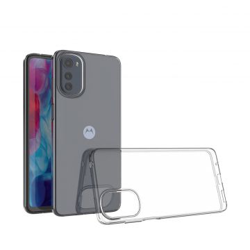 Carcasa Ultra Clear compatibila cu Motorola Moto E32, TPU, 0.5mm, Transparent