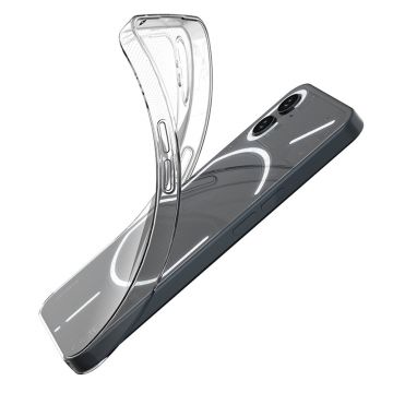 Carcasa Ultra Clear compatibila cu Nothing Phone 1, TPU, 0.5mm, Transparent