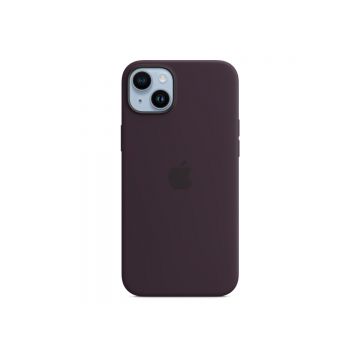 Husa de protectie Apple cu MagSafe pentru iPhone 14 Plus Silicon Elderberry