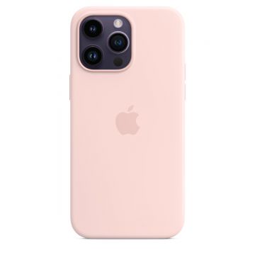 Husa de protectie Apple cu MagSafe pentru iPhone 14 Pro Max Silicon Chalk Pink