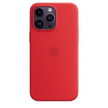 Husa de protectie Apple cu MagSafe pentru iPhone 14 Pro Max Silicon Red