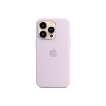 Husa de protectie Apple cu MagSafe pentru iPhone 14 Pro Silicon Lilac