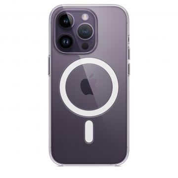 Husa de protectie Apple cu MagSafe pentru iPhone 14 Pro Transparent