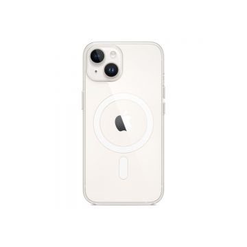 Husa de protectie Apple cu MagSafe pentru iPhone 14 Transparent