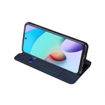 Husa Flip Cover Dux Ducis Skin Pro pentru Xiaomi Redmi 10 (Albastru)