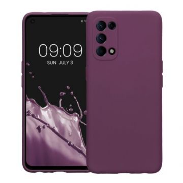 Husa Kwmobile pentru OPPO Find X3 Lite, Silicon, Violet, 57661.187