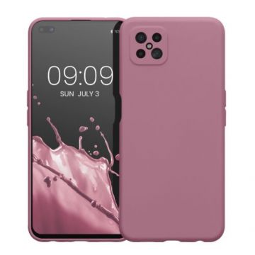 Husa Kwmobile pentru OPPO Reno 4 Z 5G, Silicon, Violet, 57922.167