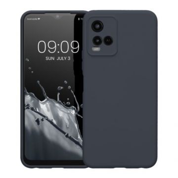 Husa Kwmobile pentru Vivo Y21 (2021), Silicon, Negru, 57577.47