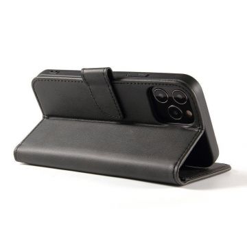 Husa Magnet Wallet Stand compatibila cu Honor Magic 4 Pro Black