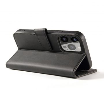 Husa Magnet Wallet Stand compatibila cu Motorola Moto E32 Black