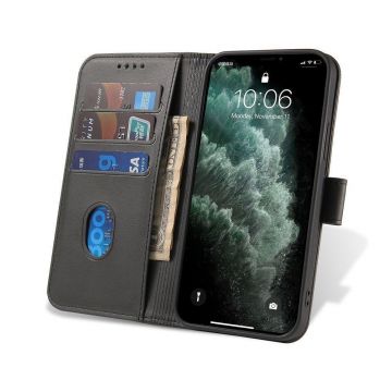 Husa Magnet Wallet Stand compatibila cu OnePlus 10 Pro Black