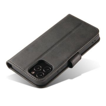 Husa Magnet Wallet Stand compatibila cu OnePlus Ace Black