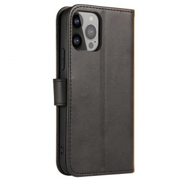 Husa Magnet Wallet Stand compatibila cu Vivo X80 Pro Black