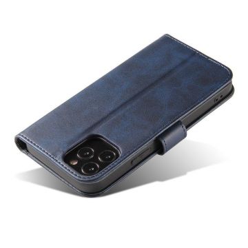 Husa Magnet Wallet Stand compatibila cu Xiaomi Redmi Note 11 Pro / 11 Pro 5G Blue