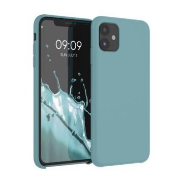 Husa pentru Apple iPhone 11, Silicon, Albastru, 49724.207