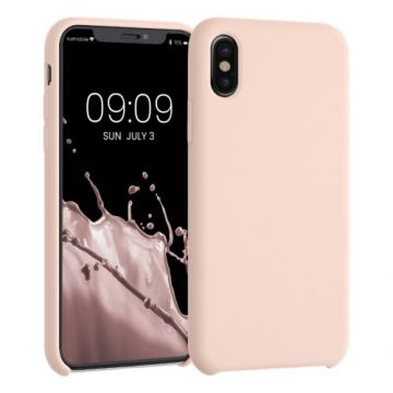 Husa pentru Apple iPhone X/iPhone XS, Silicon, Roz, 42495.225, Kwmobile