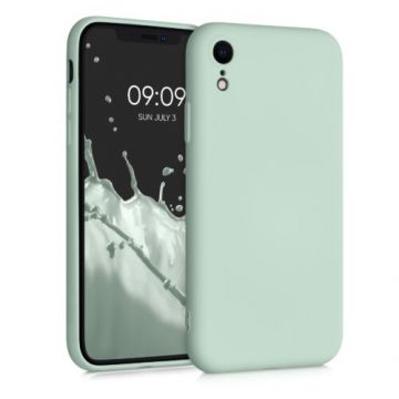 Husa pentru Apple iPhone XR, Silicon, Verde, 49983.200, Kwmobile