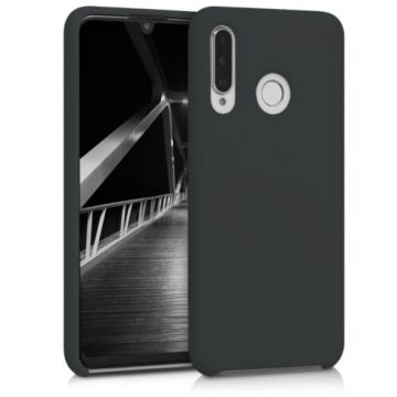 Husa pentru Huawei P30 Lite, Silicon, Negru, 47510.47