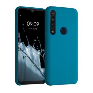 Husa pentru Motorola Moto G8 Plus, Silicon, Verde, 51348.224, Kwmobile