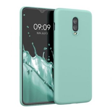 Husa pentru OnePlus 6T, Silicon, Verde, 55347.50, Kwmobile