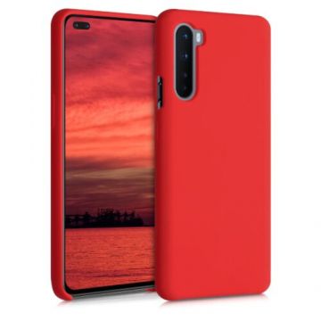 Husa pentru OnePlus Nord, Silicon, Rosu, 51871.09