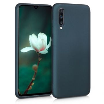 Husa pentru Samsung Galaxy A70, Silicon, Verde, 48430.14