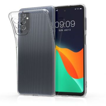 Husa pentru Samsung Galaxy M52 5G, Silicon, Transparent, 56967.03, Kwmobile