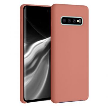 Husa pentru Samsung Galaxy S10 Plus, Silicon, Roz, 49028.215, Kwmobile