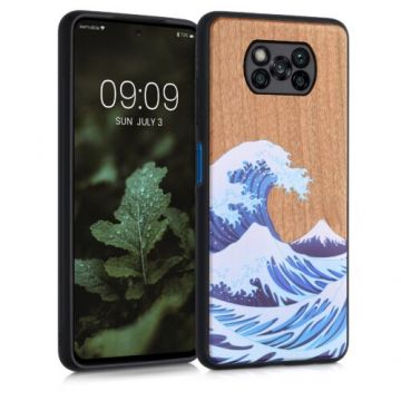 Husa pentru Xiaomi Poco X3 NFC/Poco X3 Pro, Lemn, Multicolor, 55081.04, Kwmobile