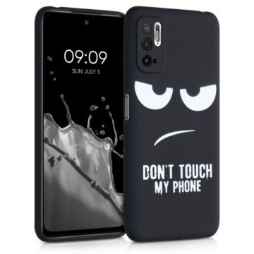 Husa pentru Xiaomi Redmi Note 10 5G, Silicon, Negru, 56053.01, Kwmobile