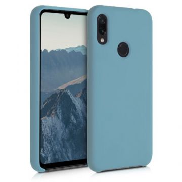 Husa pentru Xiaomi Redmi Note 7/Redmi Note 7 Pro, Silicon, Albastru, 48714.206