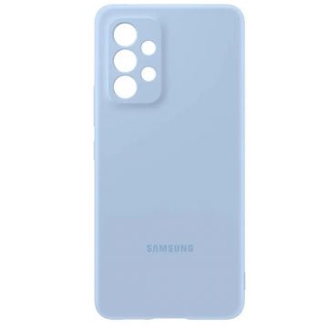 Husa Silicone Cover pentru Samsung Galaxy A53 5G Blue