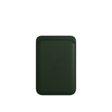 Portofel Apple din piele cu MagSafe pentru iPhone Sequoia Green