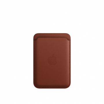 Portofel Apple din piele cu MagSafe pentru iPhone Umber